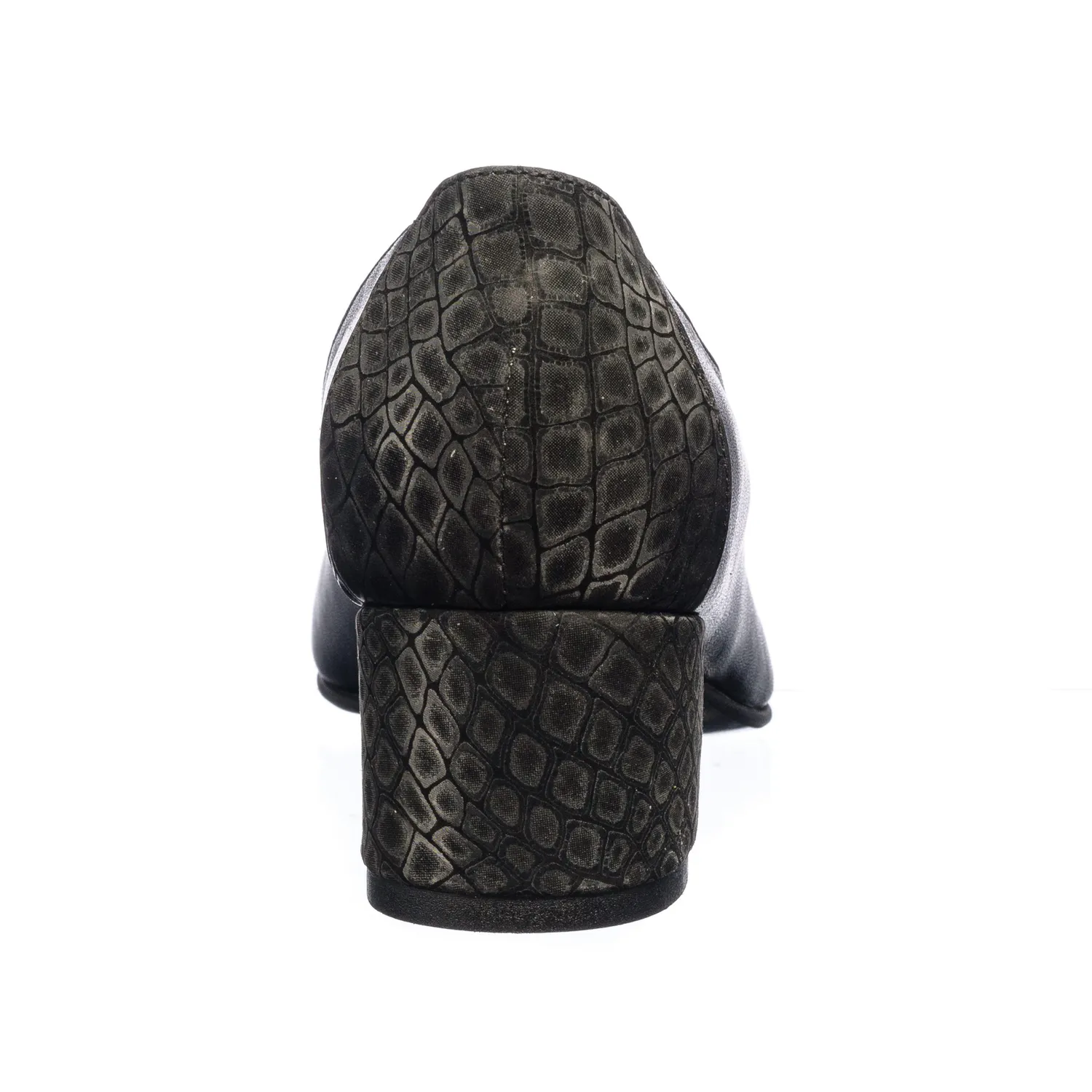 Catinca Shoes A7 NPN pantofi dama negru pietricele piele