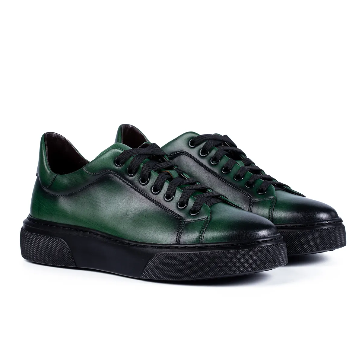 Lucas Shoes 510 sneakers piele verde mexic