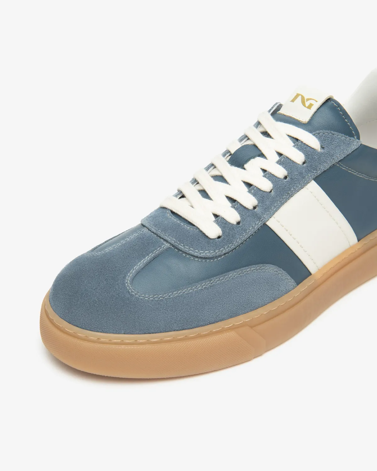 NeroGiardini sneakers barbati piele intoarsa de vara