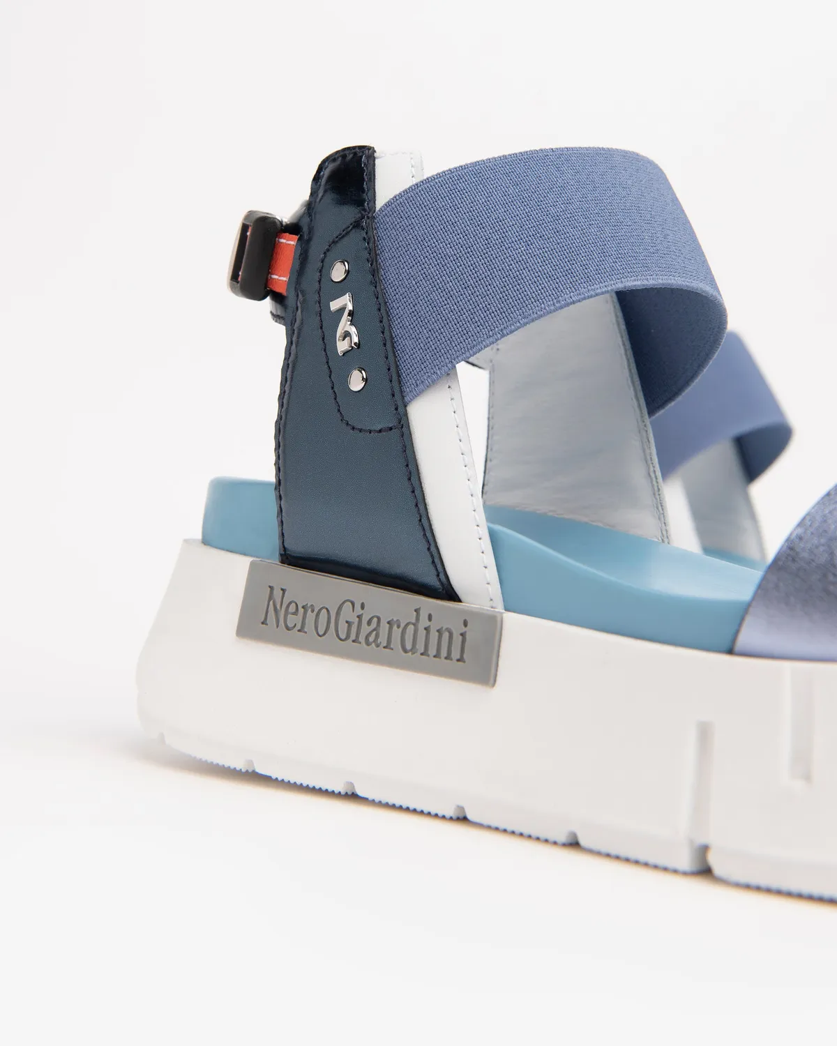 NeroGiardini Sandale piele dama bareta talpa sport
