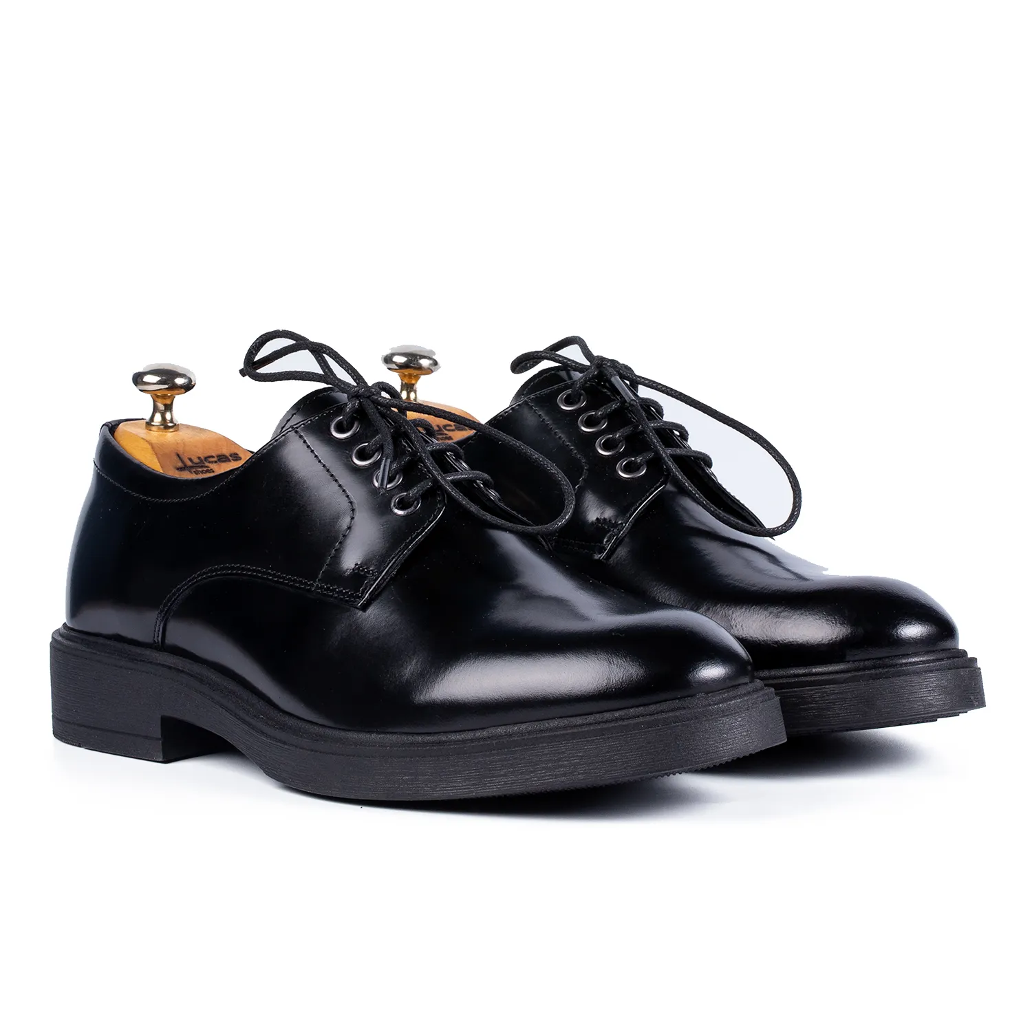 Lucas Shoes Elegant 346 Aldi pantofi barbati semi-lac piele