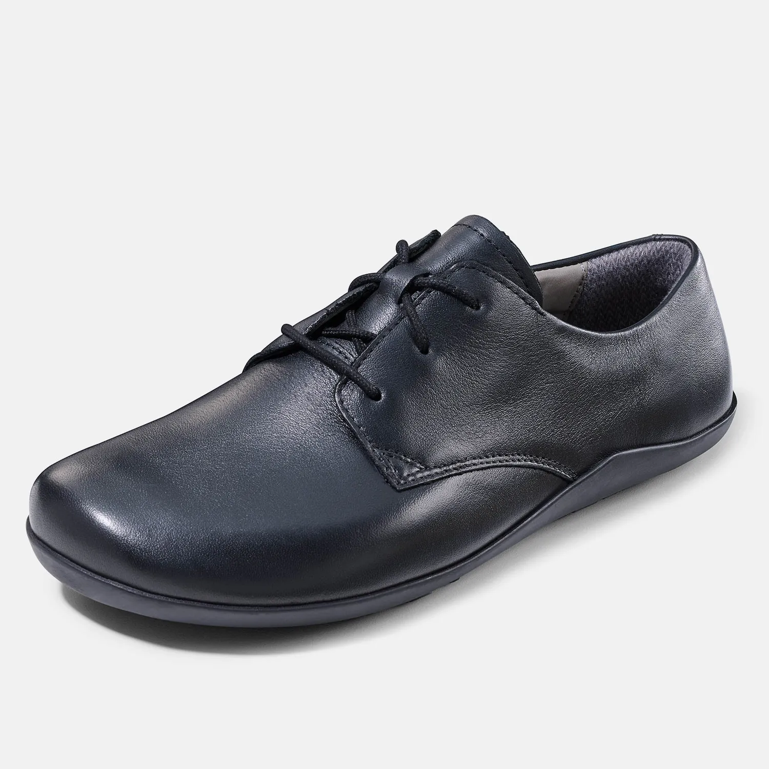 BÄR B Barefoot Blake pantofi piele negri
