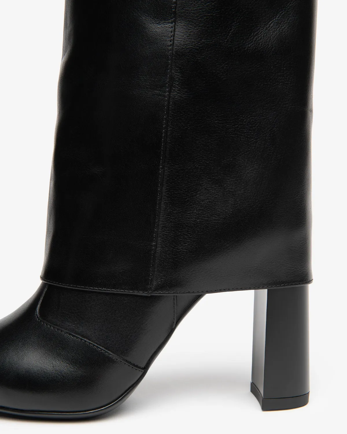 NeroGiardini Cizme Dama Piele Toc Bloc 95 mm