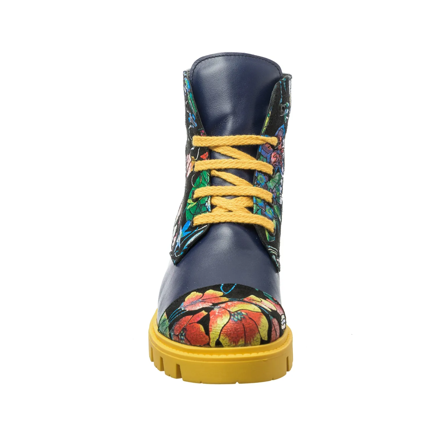Catinca Shoes BC20 BBFN bocanci dama piele albastru