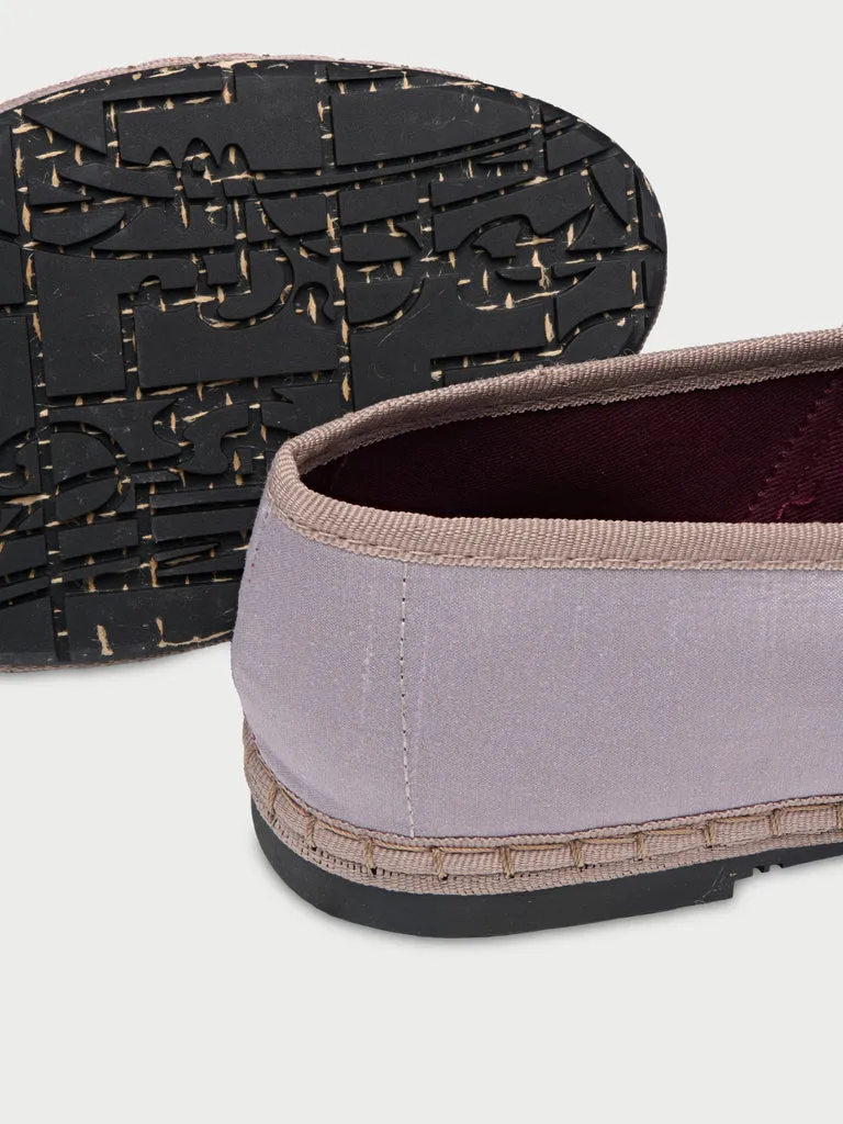 Flagelus Mina Grey pantofi Mary Jane lila matase