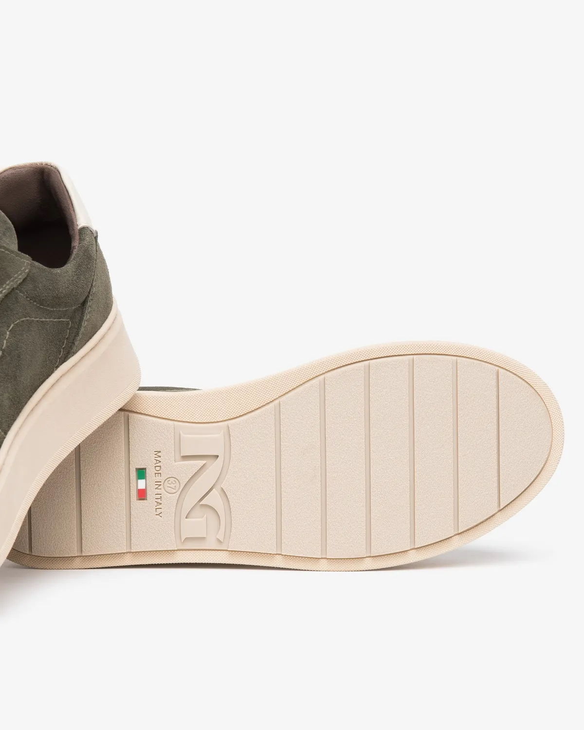 NeroGiardini sneakers damă piele întoarsă platformă