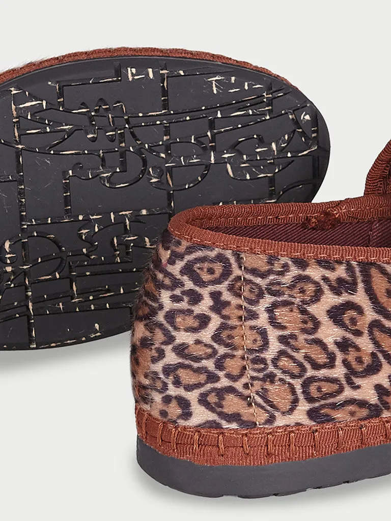 Flagelus Claire Leopard Brown pantofi damă animal print