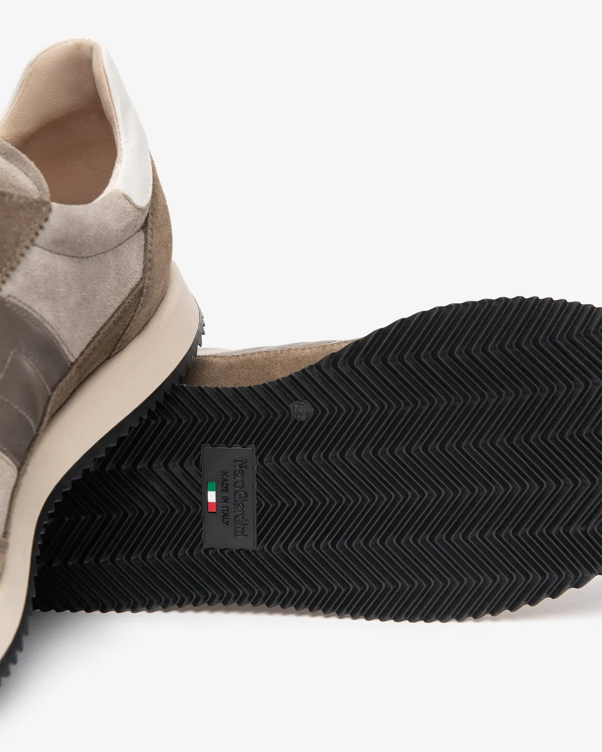 NeroGiardini sneakers piele naturala barbati toamna