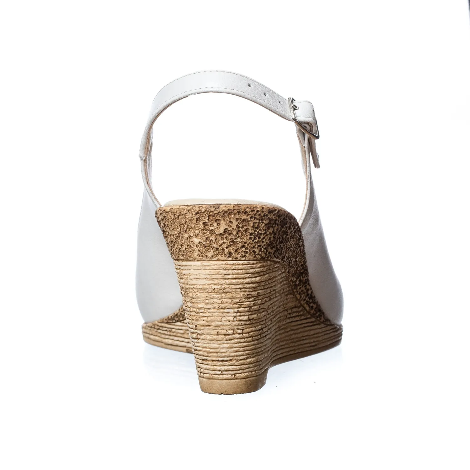Catinca Shoes SP 30 B sandale piele naturala bej