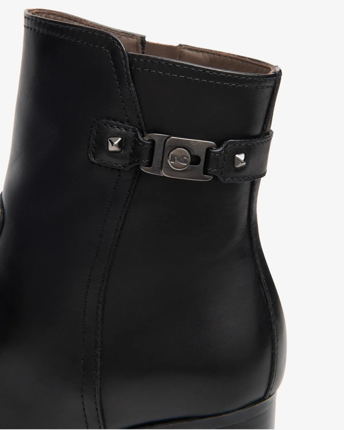 NeroGiardini botine piele dama platforma toc 8 cm