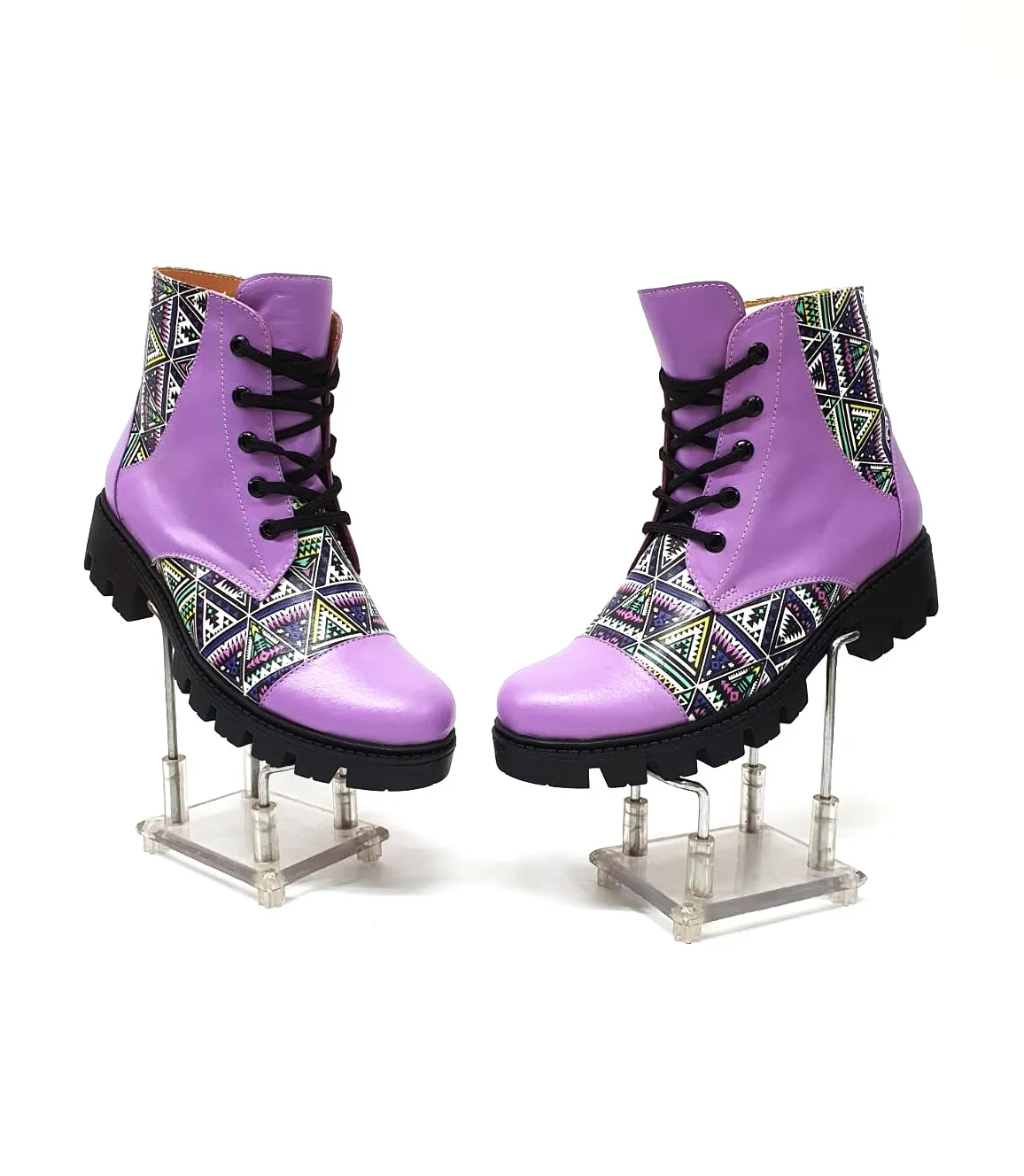 Catinca Shoes Lila Triunghiuri BC20 LT bocanci piele