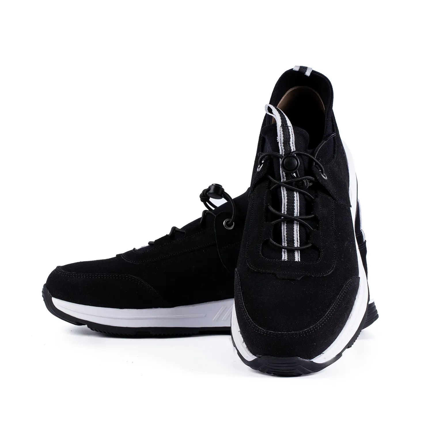Lucas Shoes 520 sneakers piele negru velur
