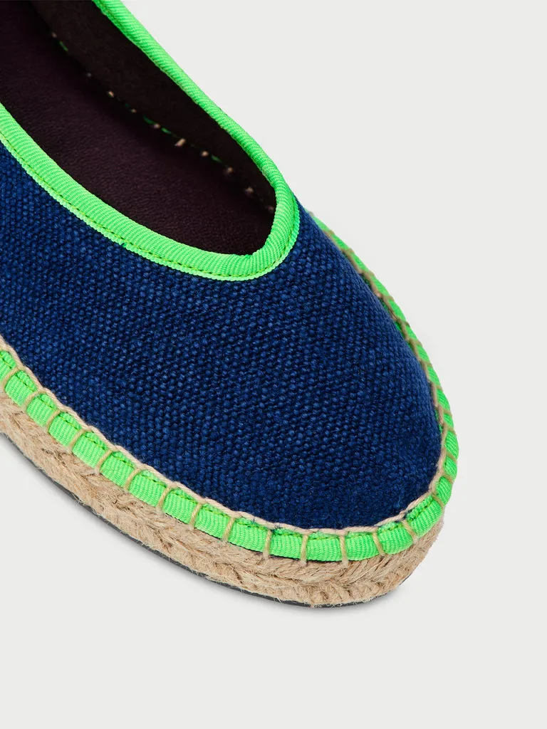 Flagelus Summer Swing Blue balerini in bleumarin
