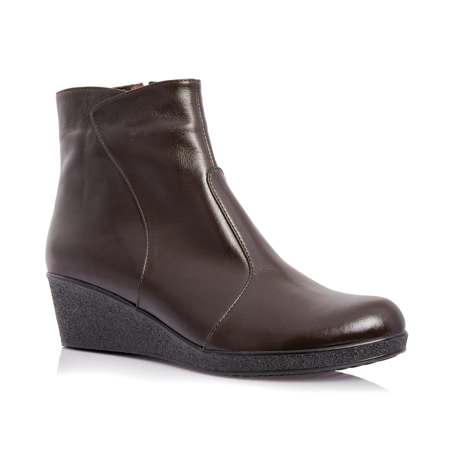 Catinca Shoes O55 MB ghete dama piele bordo box