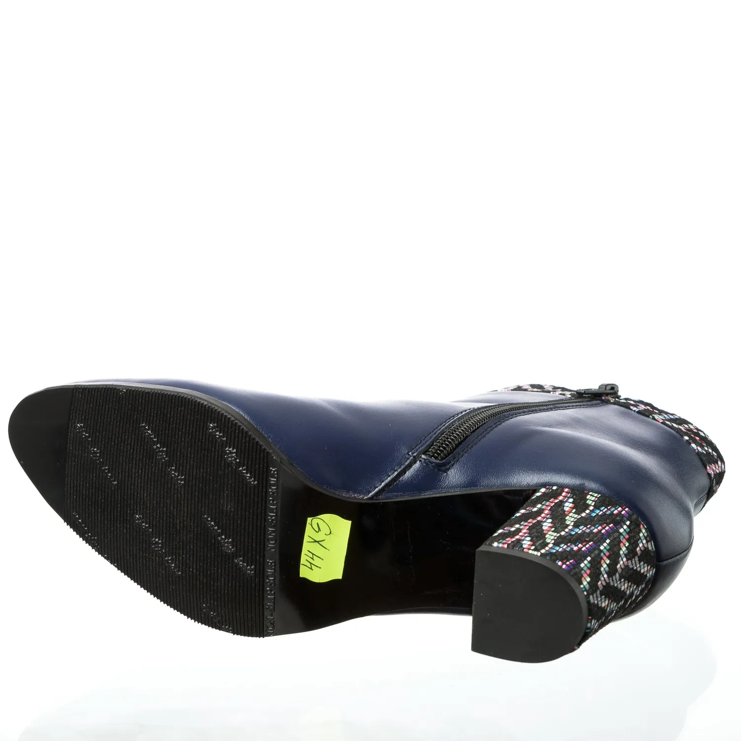 Catinca Shoes GX44 BBZ ghete dama bleumarin piele naturala