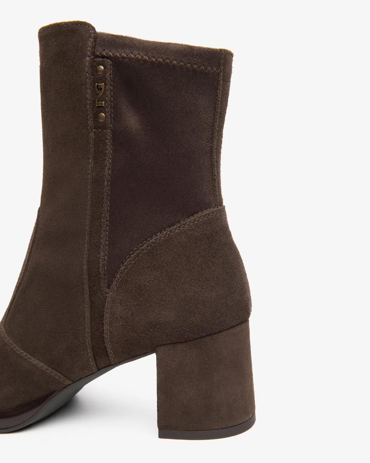 NeroGiardini botine dama piele toc bloc 6 cm