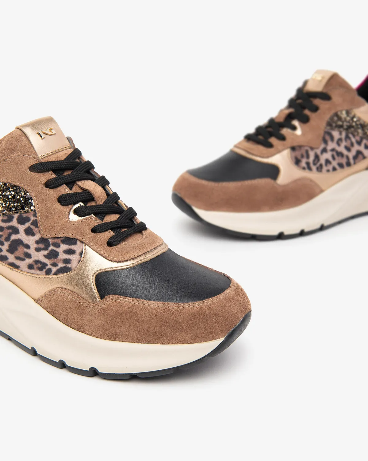 NeroGiardini sneakers dama piele intoarsa toamna-iarna