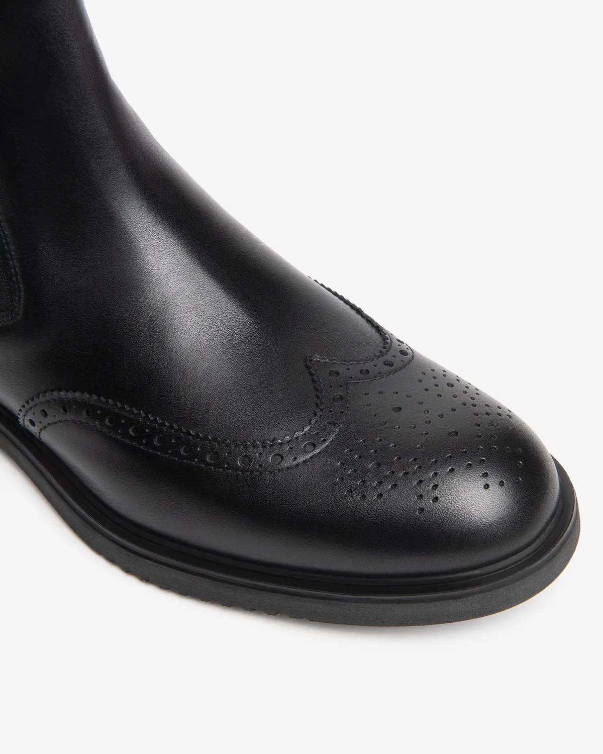 NeroGiardini ghete Chelsea barbati piele brogue