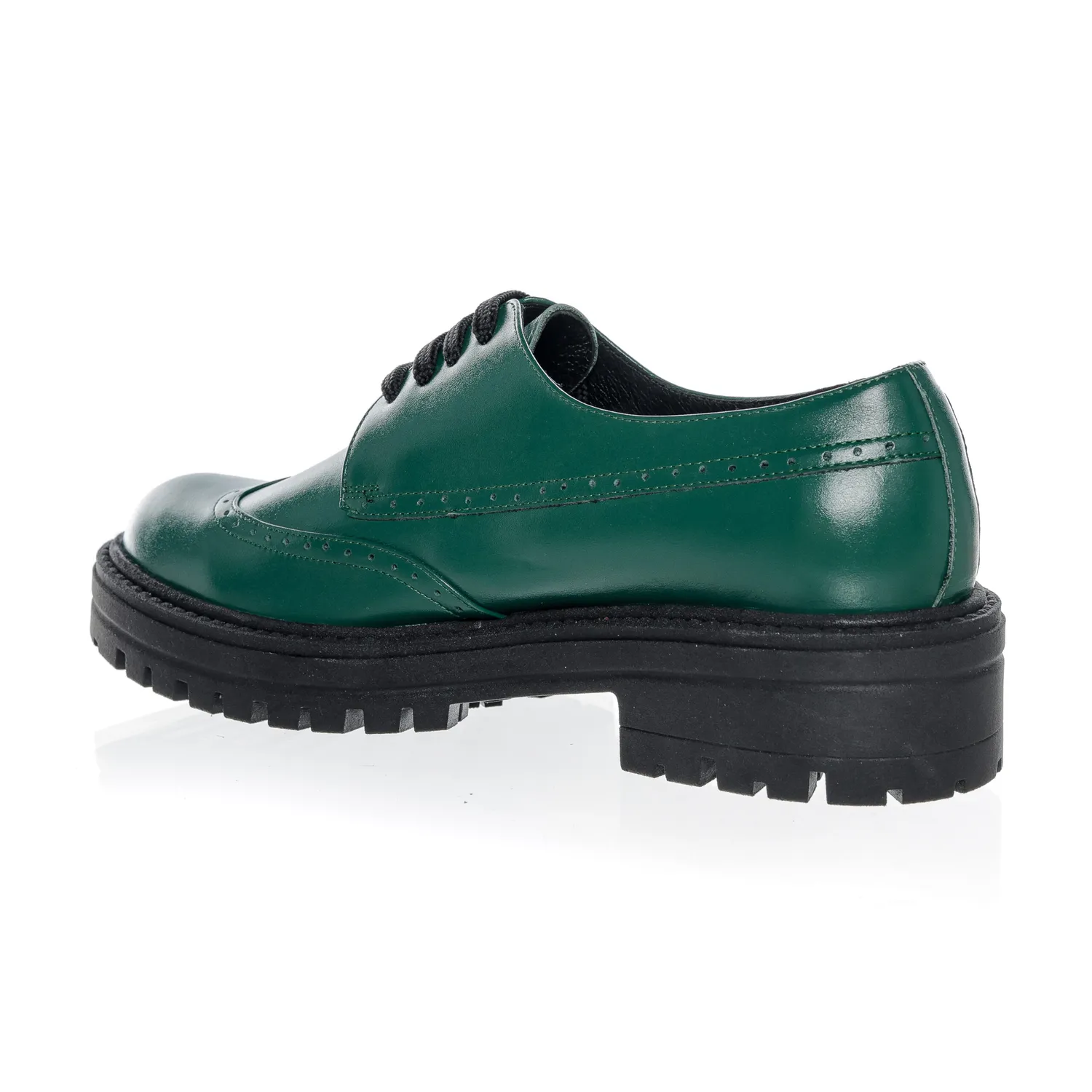 Catinca Shoes G9 VB pantofi dama piele verde box