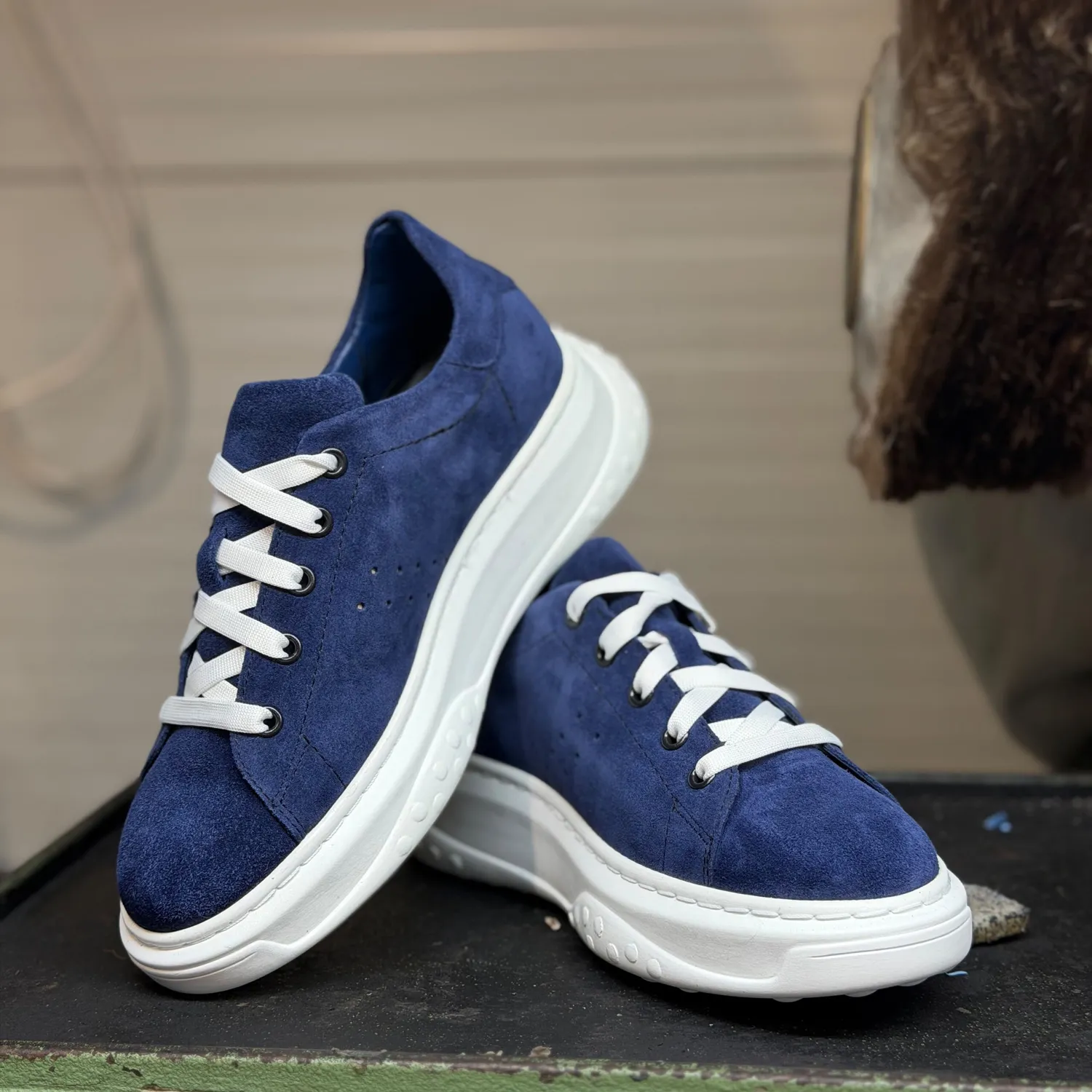 Lucas Shoes Sneaker 5101 RV sneakers albaștri