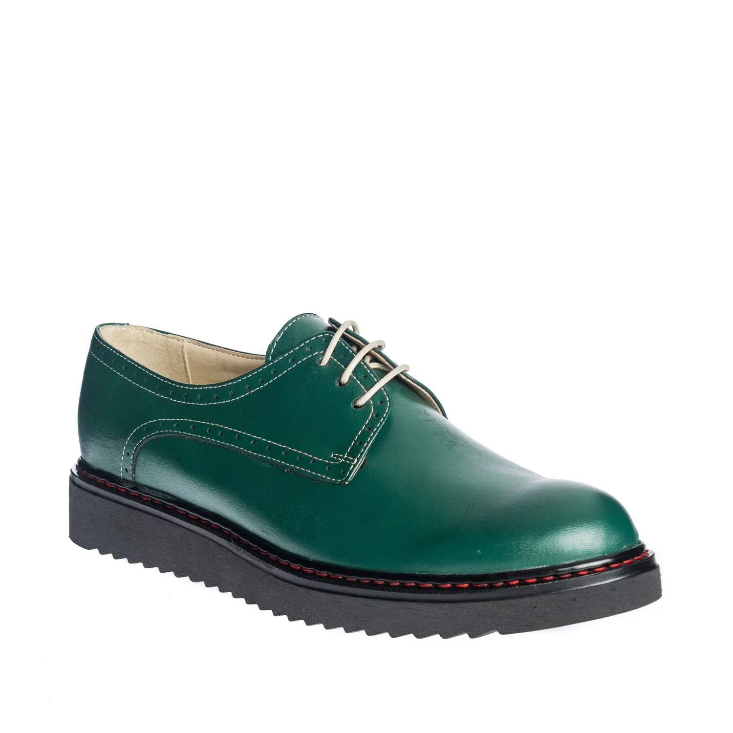 Catinca Shoes G33 V pantofi piele verde