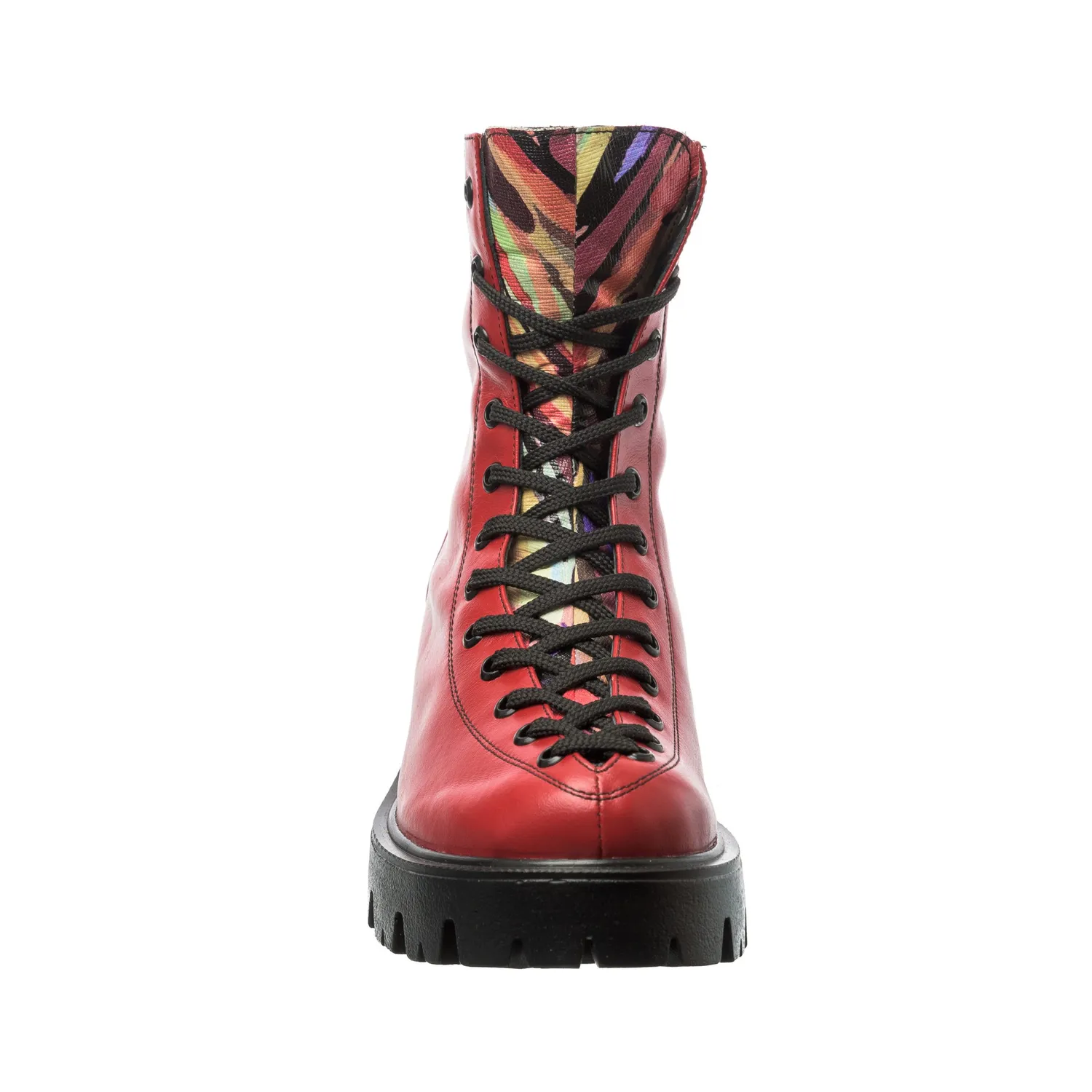 Catinca Shoes BC23 RBC bocanci dama rosu piele naturala