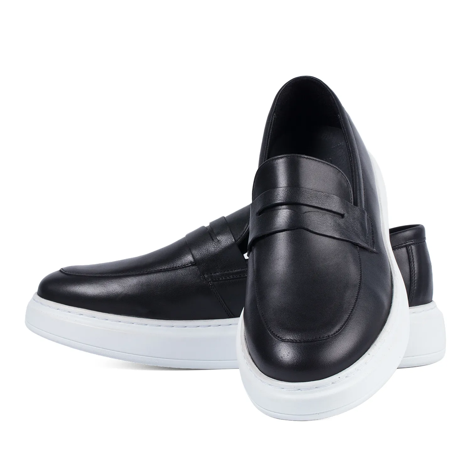 Lucas Shoes Ezra loafers piele negru barbati