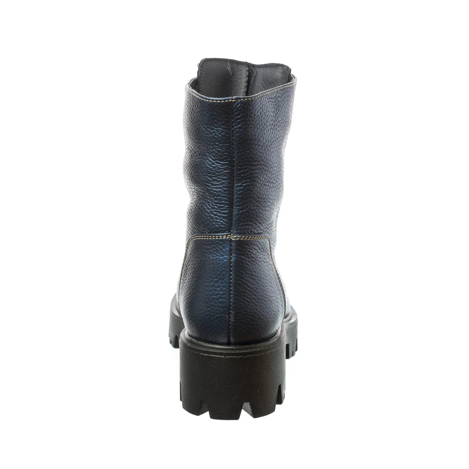Catinca Shoes BC23 BSNB bocanci dama negru-albastru piele