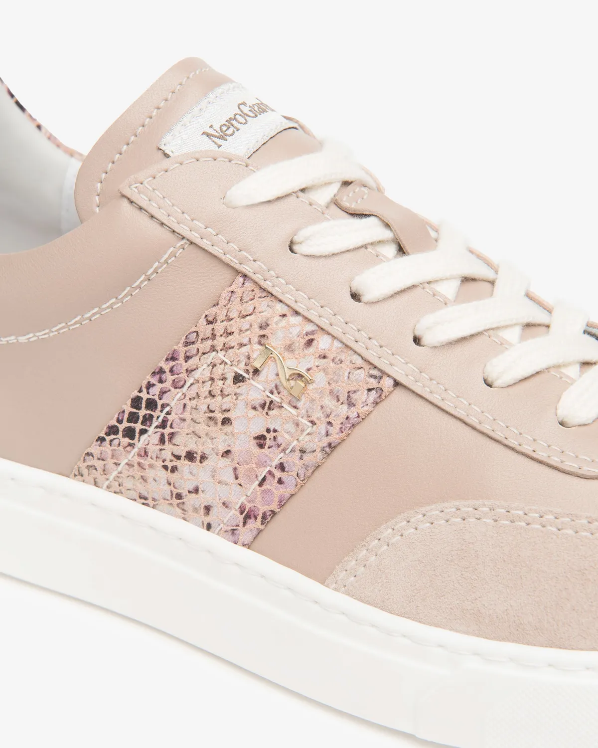 NeroGiardini sneakers damă piele cu branț memory