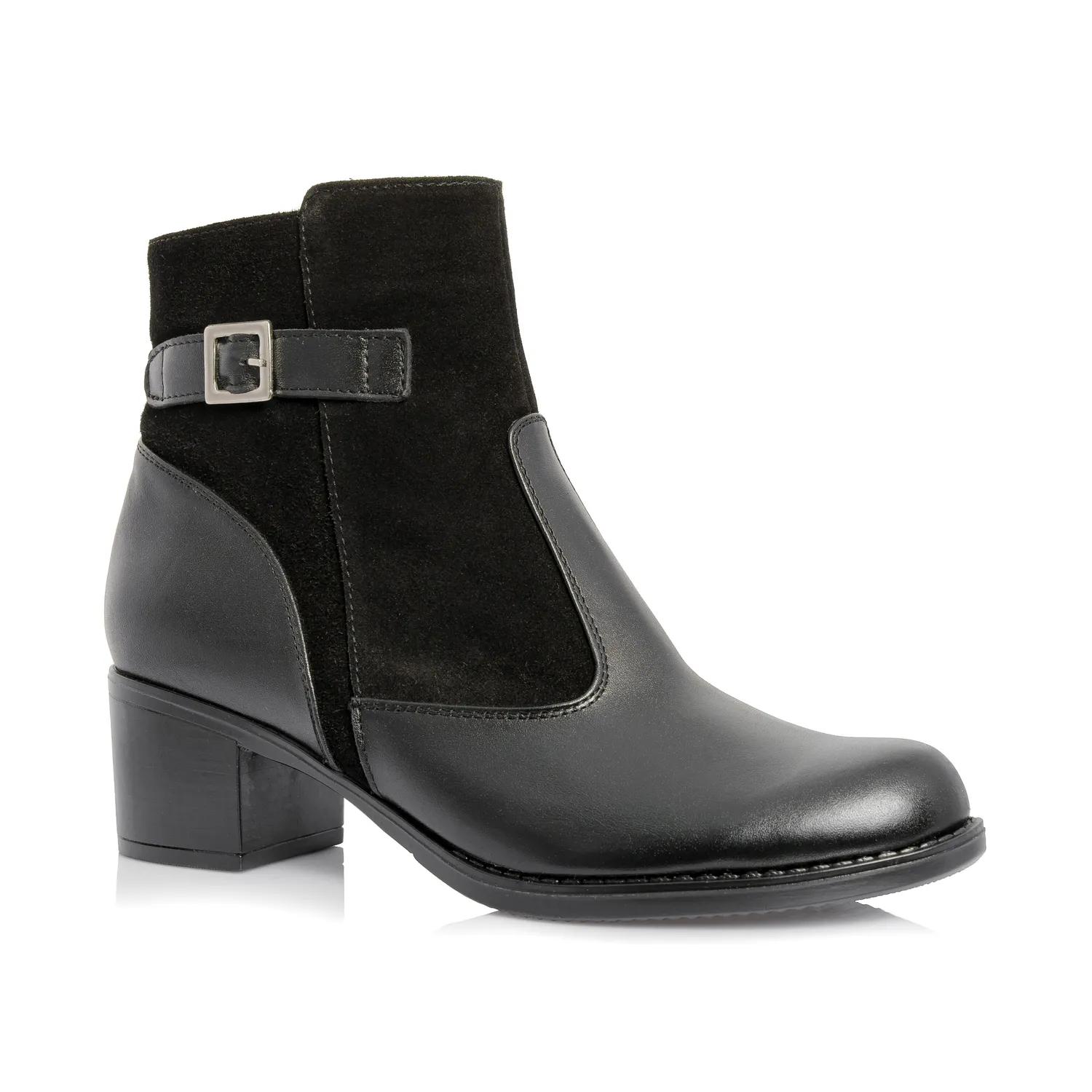 Catinca Shoes T51 NANB ghete dama negru piele naturala