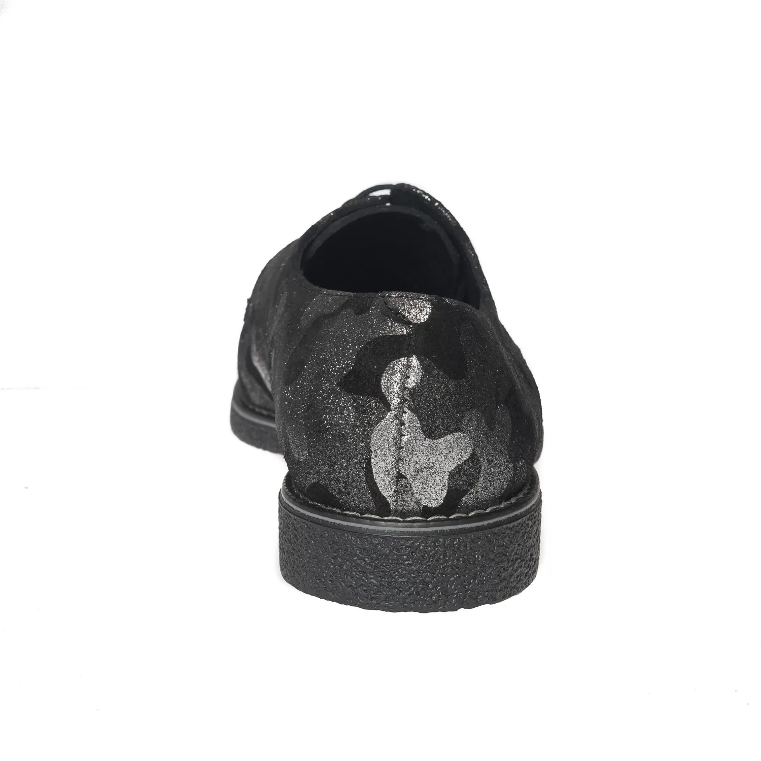 Catinca Shoes G10 NA pantofi dama piele negru argintiu