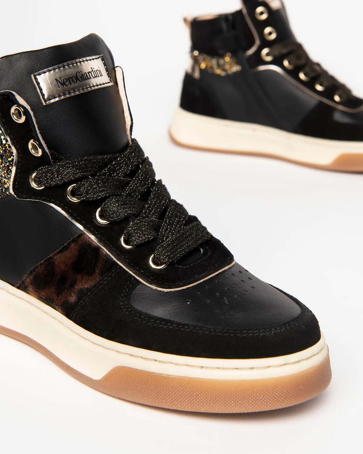 NeroGiardini sneakers piele fete adolescenta