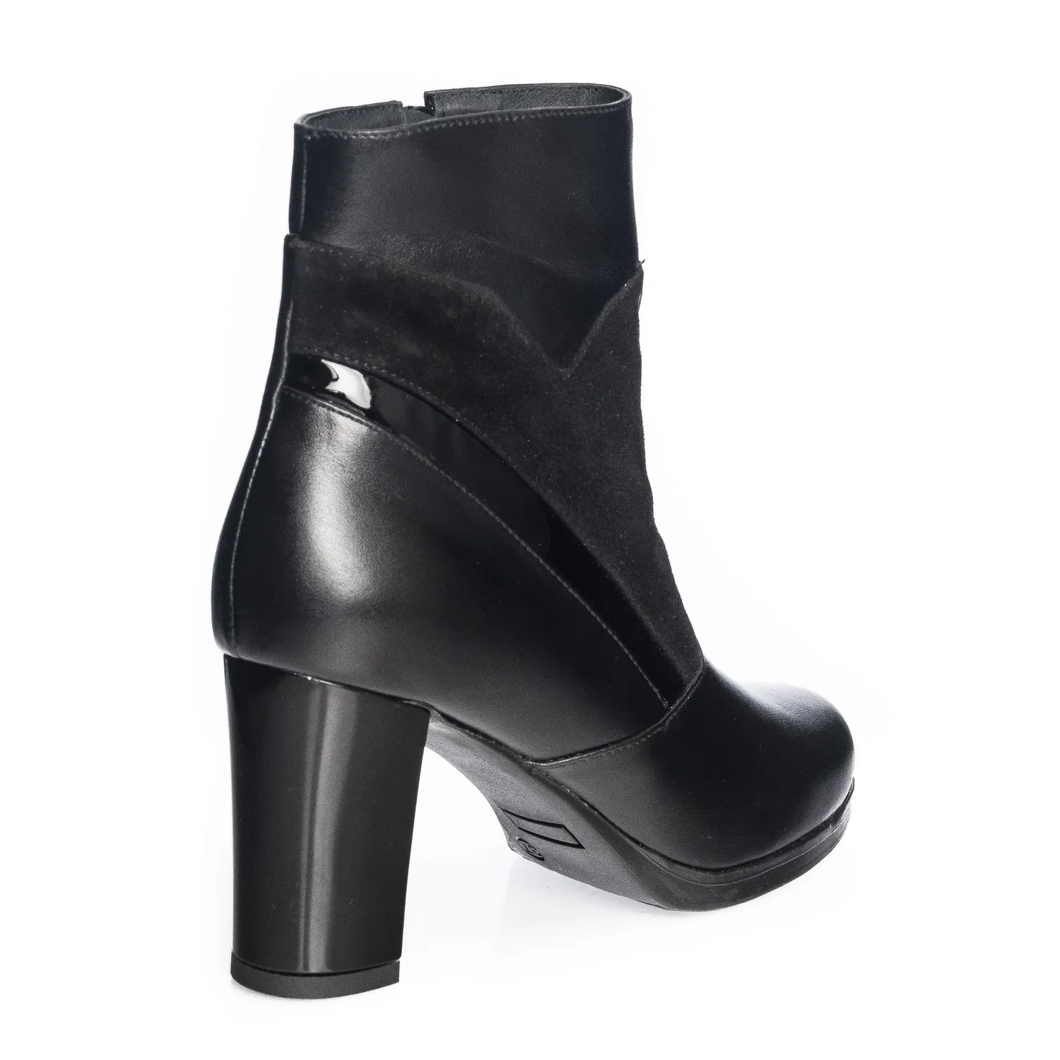 Catinca Shoes GX26 NBA ghete dama piele negru antilopa