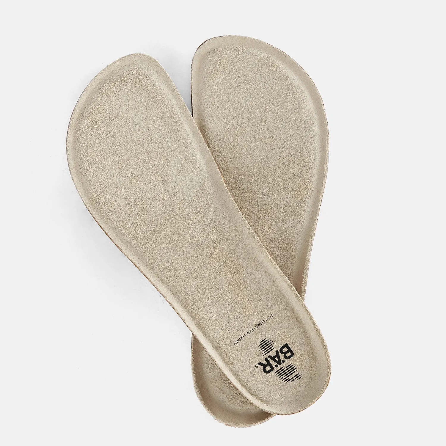 BÄR Footbed Cork Latex branțuri plută bej 6 mm