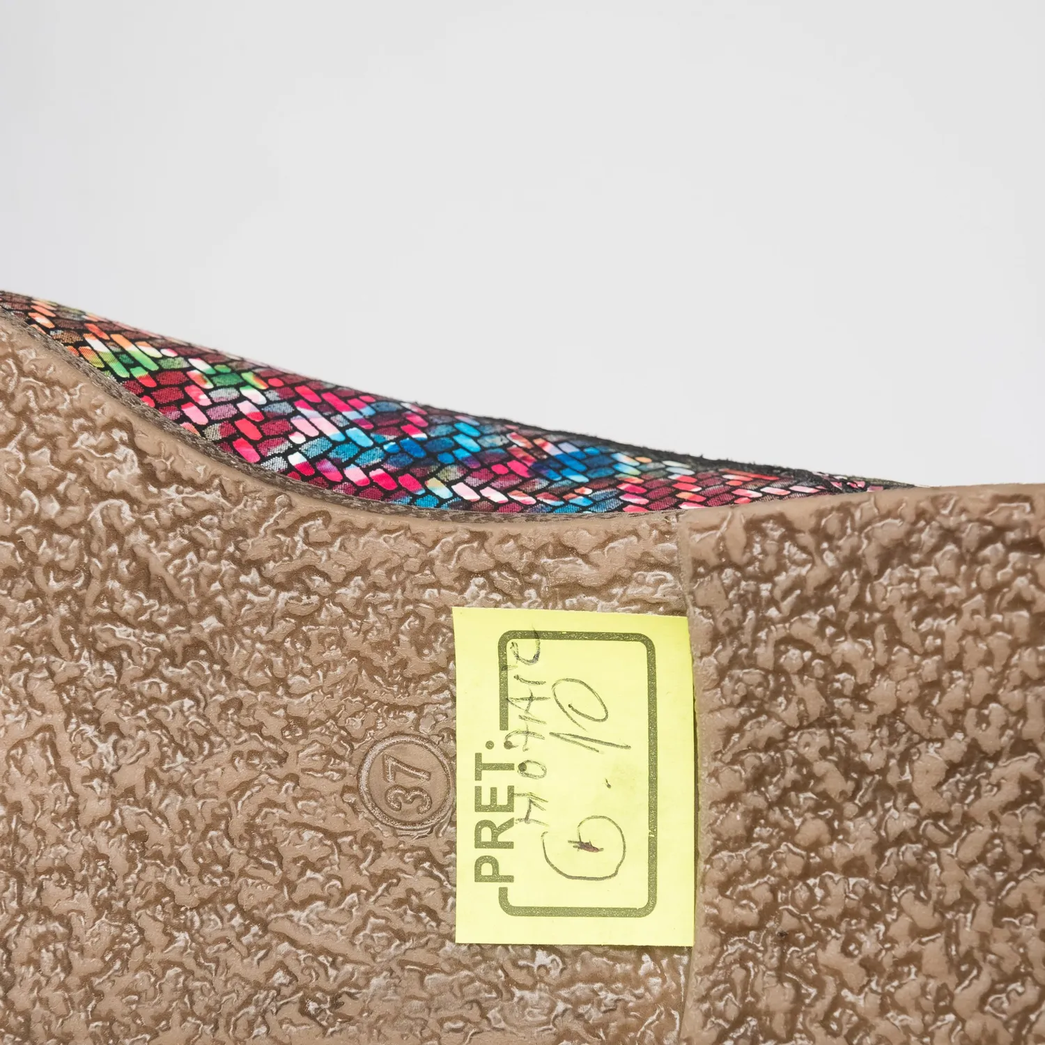 Catinca Shoes G10 M pantofi dama piele multicolori