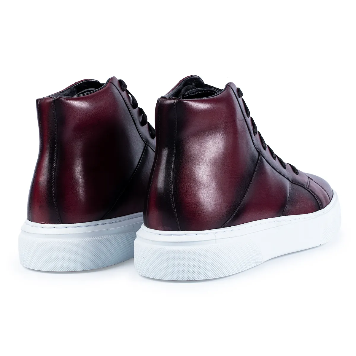 Lucas Shoes 855 Bordo ghete barbati piele