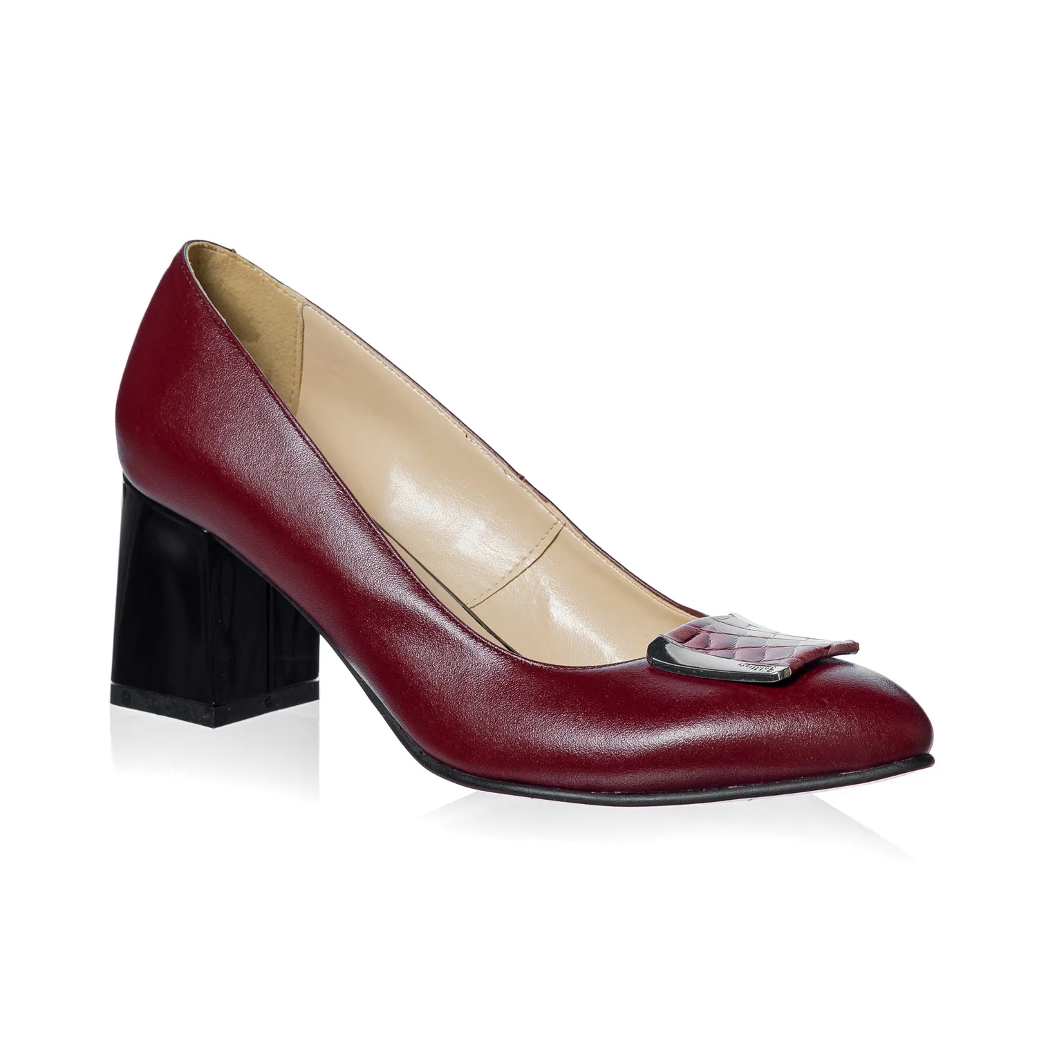 Catinca Shoes A38 B pantofi dama piele bordo box