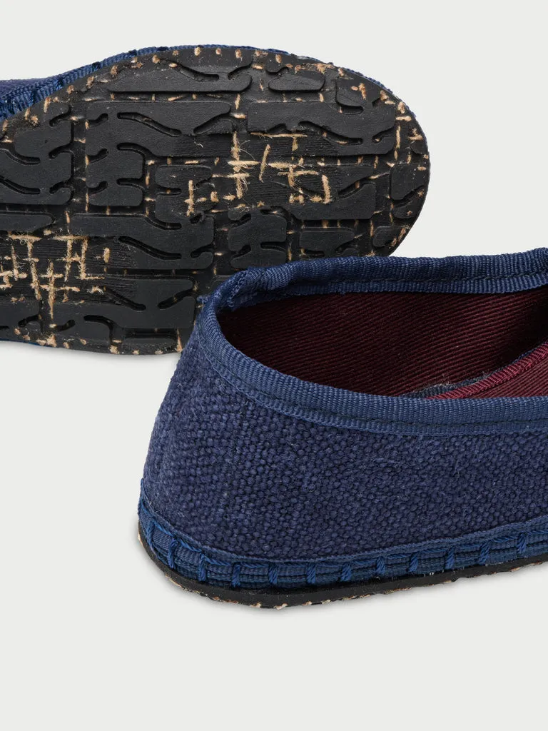 Flagelus Mulan Kids pantofi copii bleumarin in