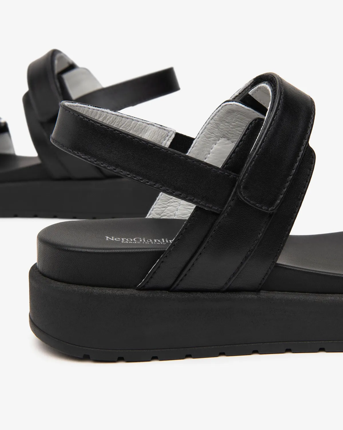 NeroGiardini sandale piele dama confort zilnic
