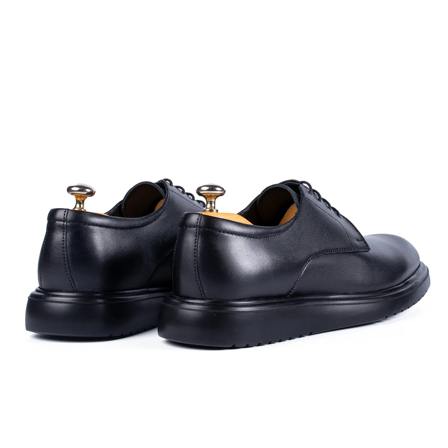 Lucas Shoes Casual 346 pantofi barbati negru piele