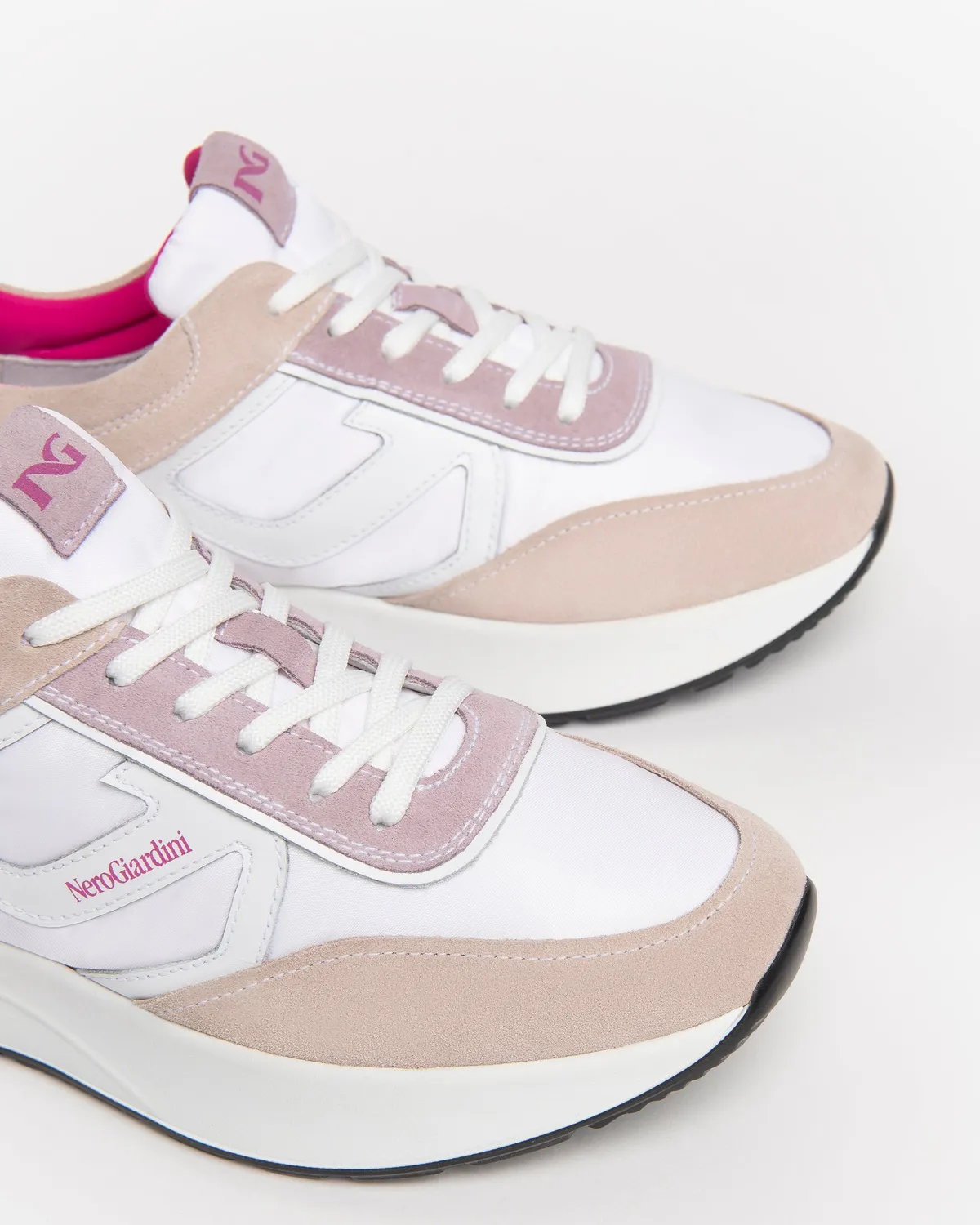 NeroGiardini sneakers dama piele si velur