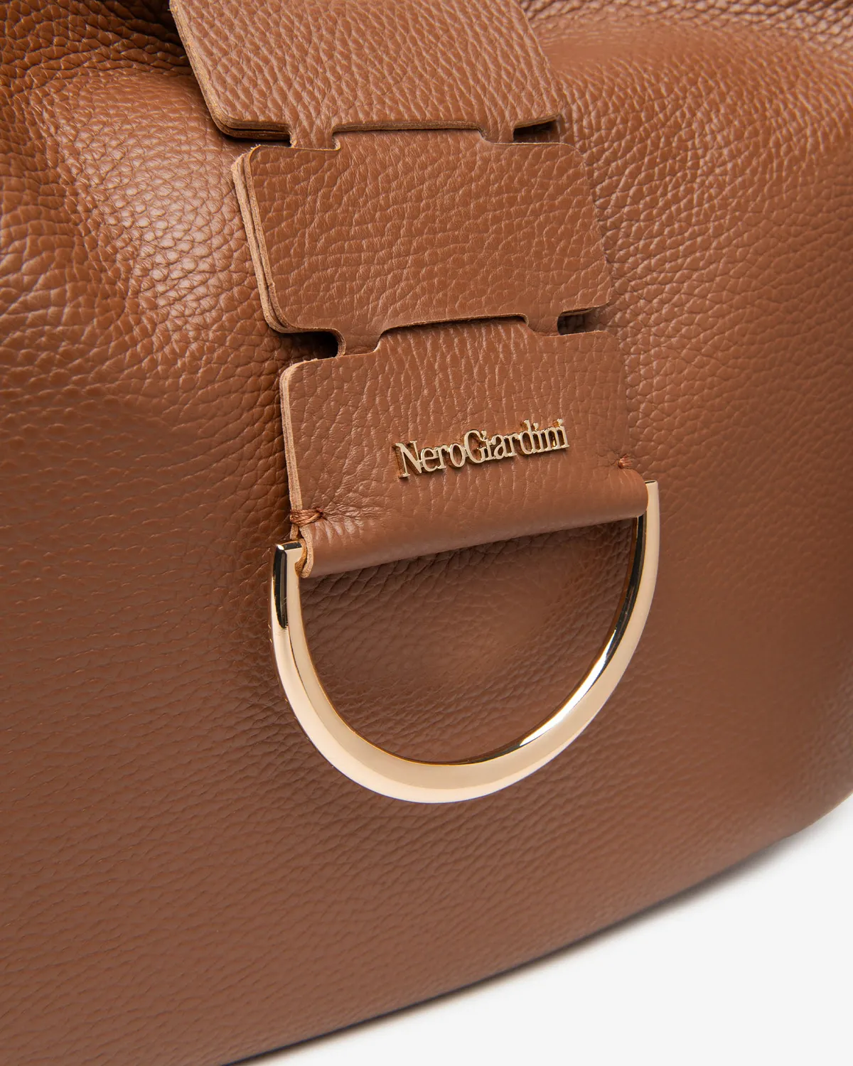 NeroGiardini geanta hobo piele dama neagra