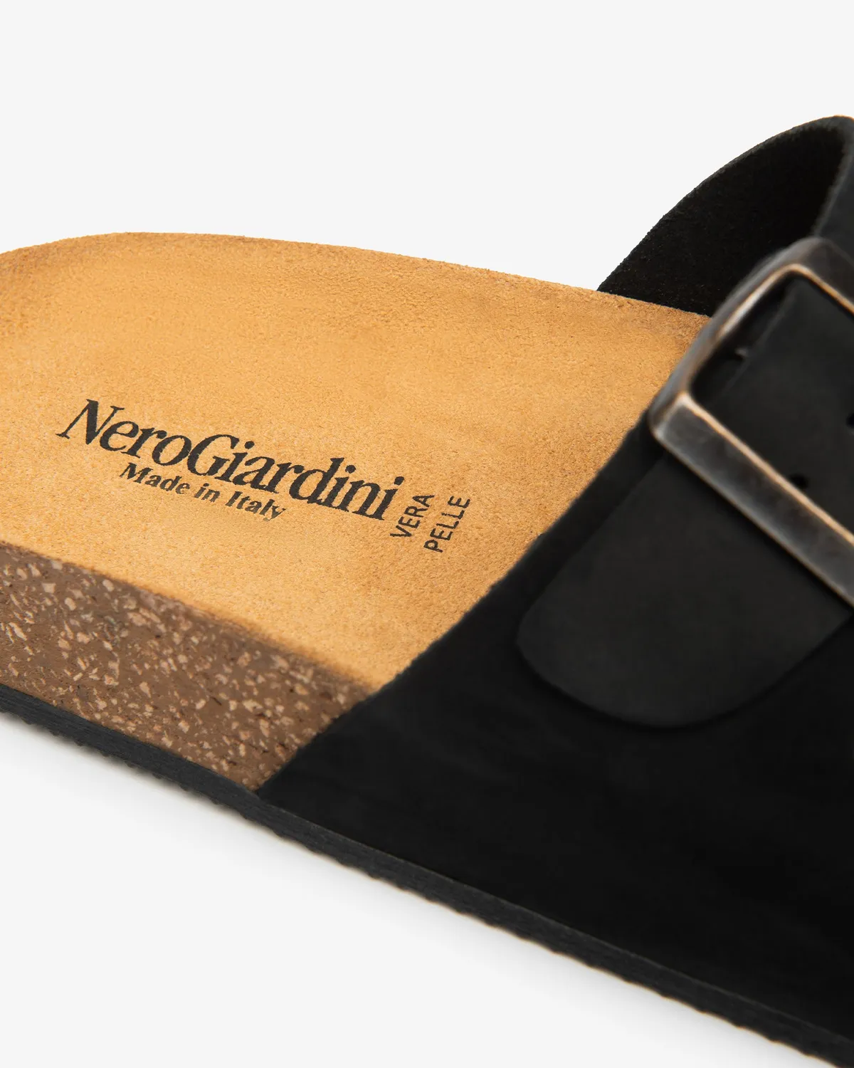 NeroGiardini papuci barbati piele vara