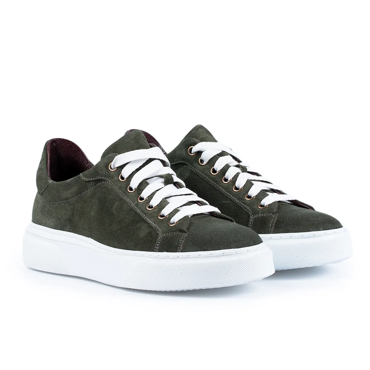Lucas 510 sneakers barbati verde velur piele