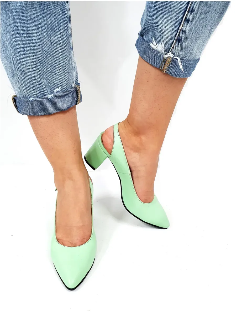 Catinca Shoes A91 VN sandale damă vernil piele naturală