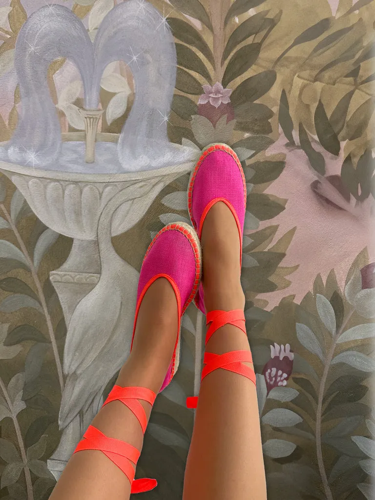 Flagelus Summer Swing balerini roz din in