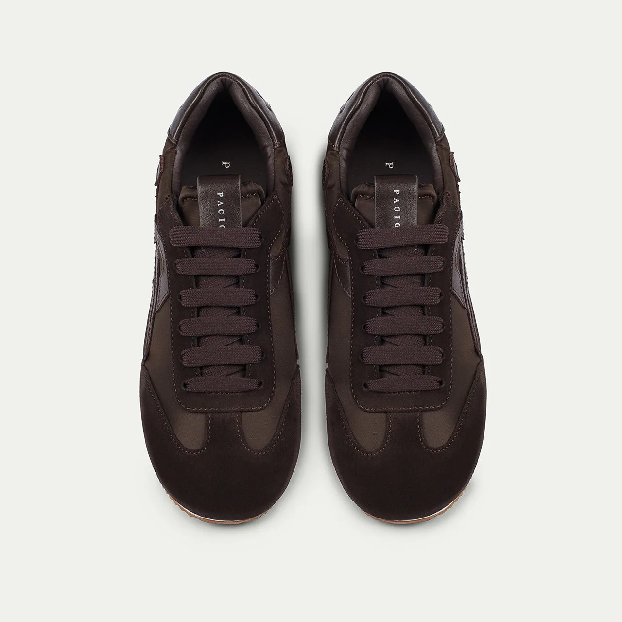 Cesare Paciotti Myron sneakers damă maro piele întoarsă