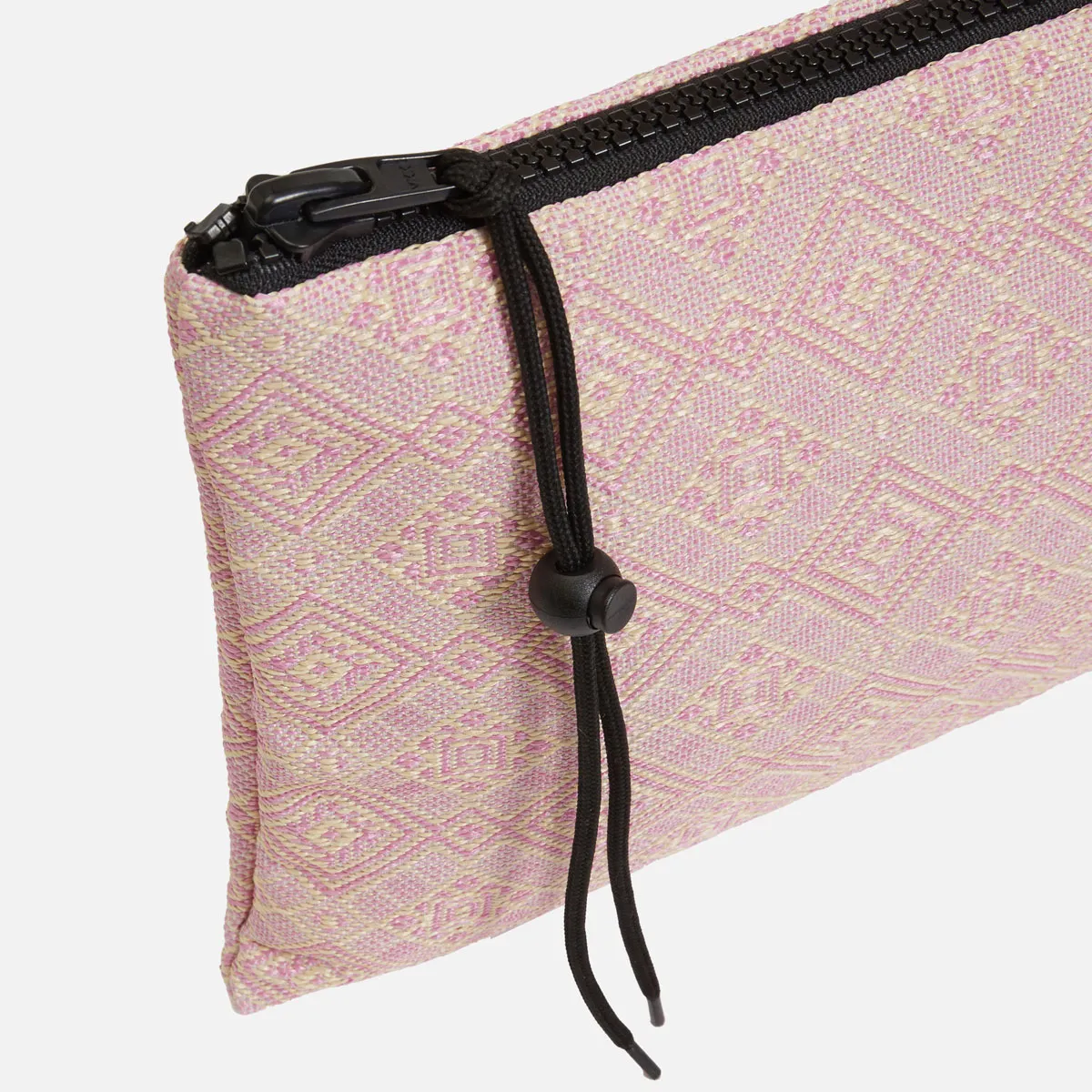 Cecilia Bringheli Ventiquattro plic jacquard roz ecru