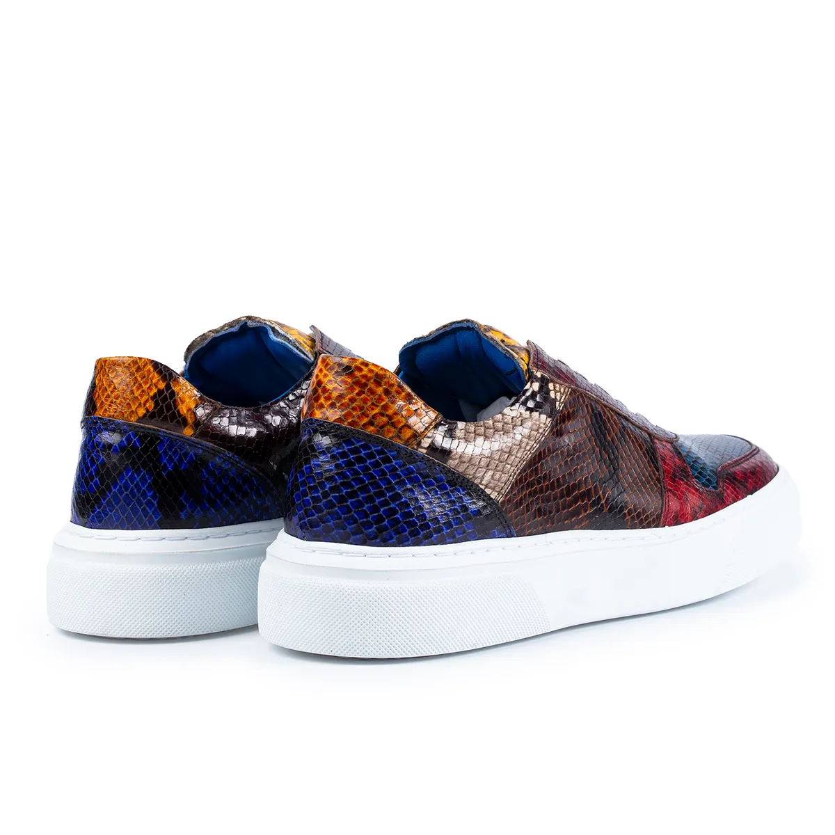 Lucas Shoes Sneaker 001 Exclusive pantofi piele croco