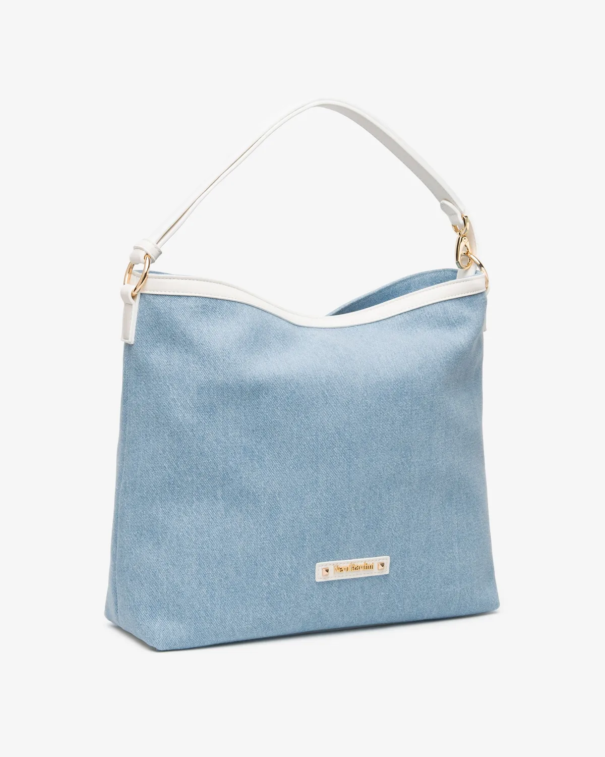 NeroGiardini geanta hobo dama material tehnic bej